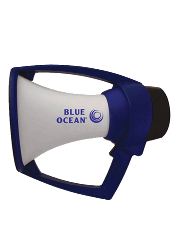Blue Ocean Rugged Megaphone